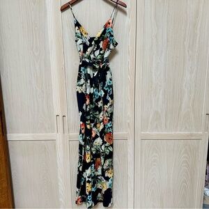 Yumi Kim Floral Jumpsuit Size M
